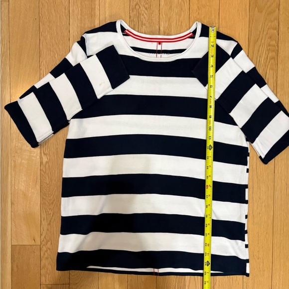 Gerry Weber German Designer Nautical Striped Top - Navy/White - Contrast Stripes - Picture 6 of 8